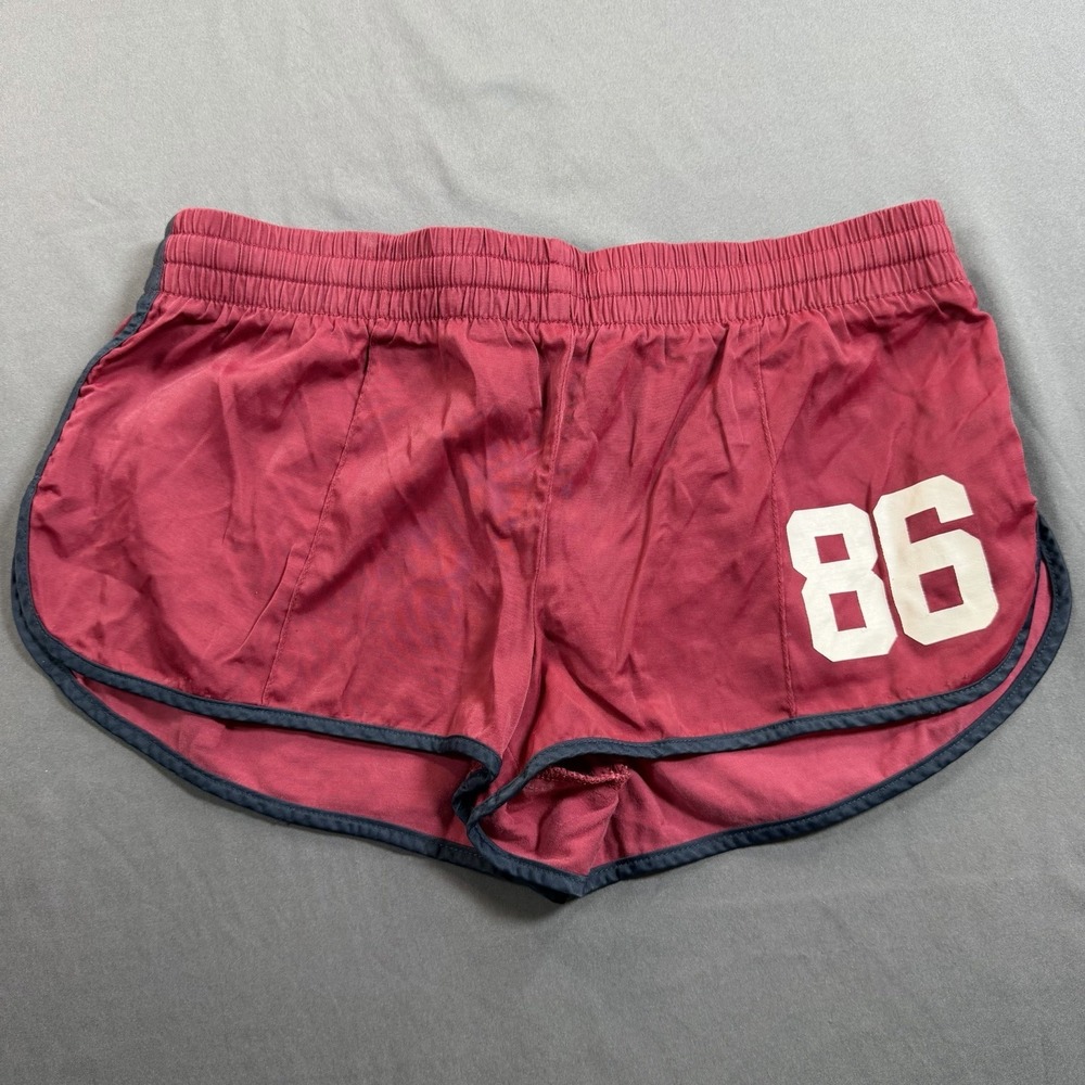 Y2K Victoria's Secret Pink‎ Spell Out Booty Shorts Pink Women's XS Pup Logo